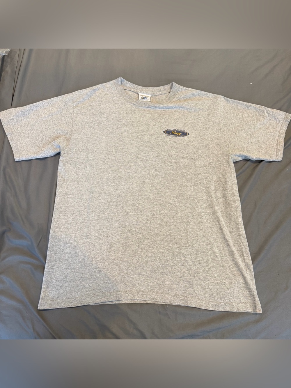 Vintage USN Annapolis Naval Academy t T-Shirt Size Medium MADE IN USA